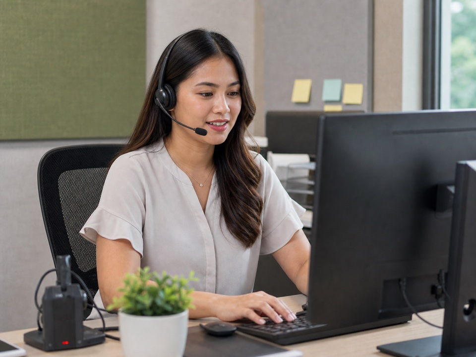 A Romu Customer Support Specialist