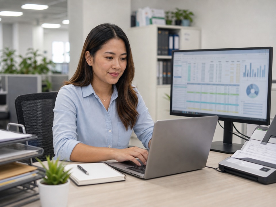 A Romu Data Processing Specialist